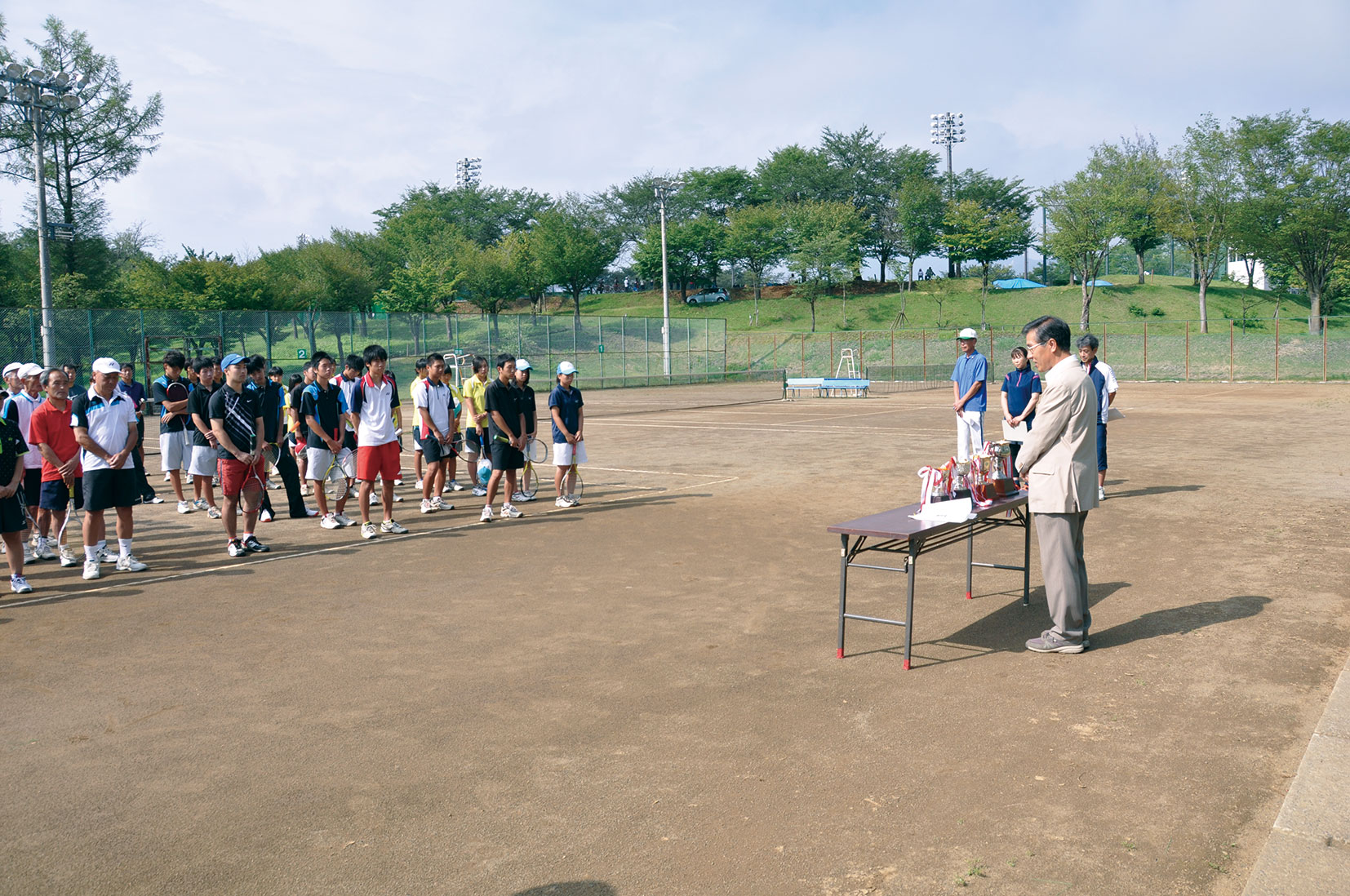 第６０回飯山市長杯争奪ソフトテニス大会