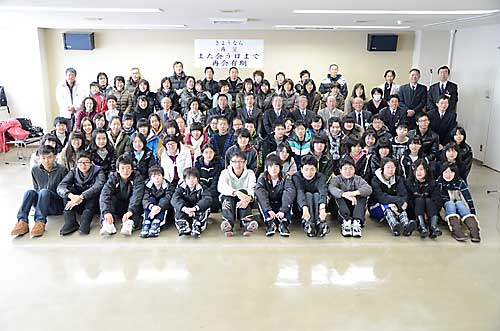 深圳外国語学校・飯山市中学校交流10周年記念送別行事