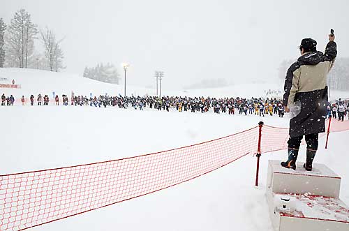 長野県・飯山スキー100周年記念飯山スキーマラソン大会