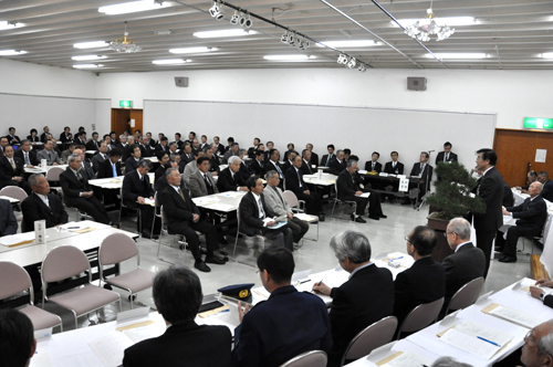 飯山市区長総会