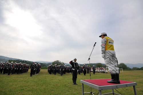 飯山市水防訓練