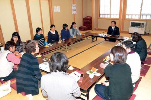 市長と女性団体との懇談会