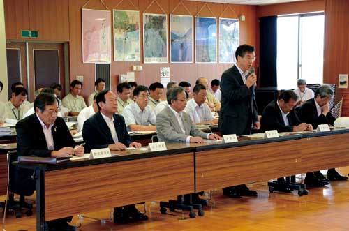 県議会危機管理建設委員会への陳情