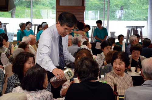 飯山地区敬老会