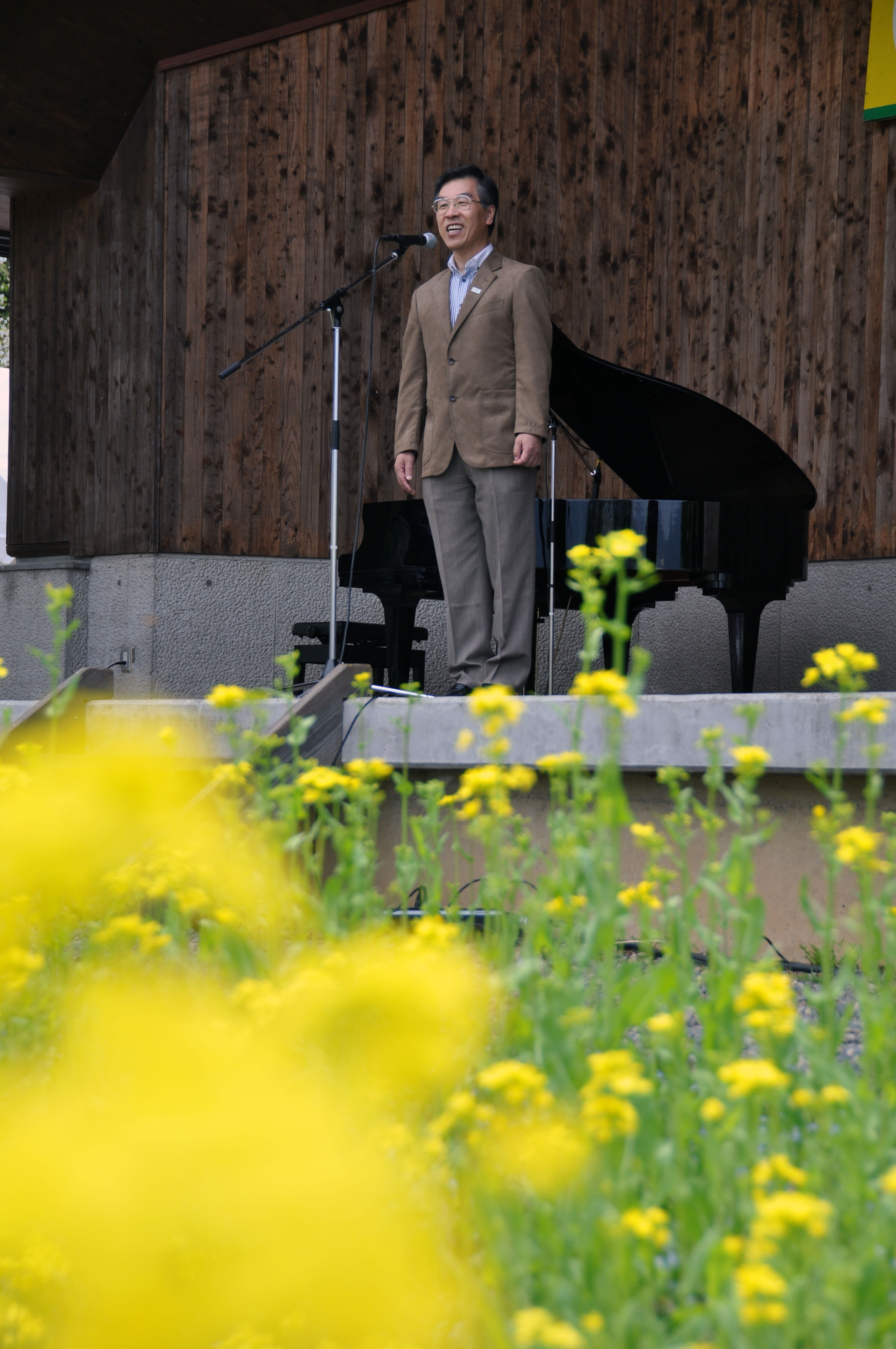 第３１回いいやま菜の花まつり開会セレモニー