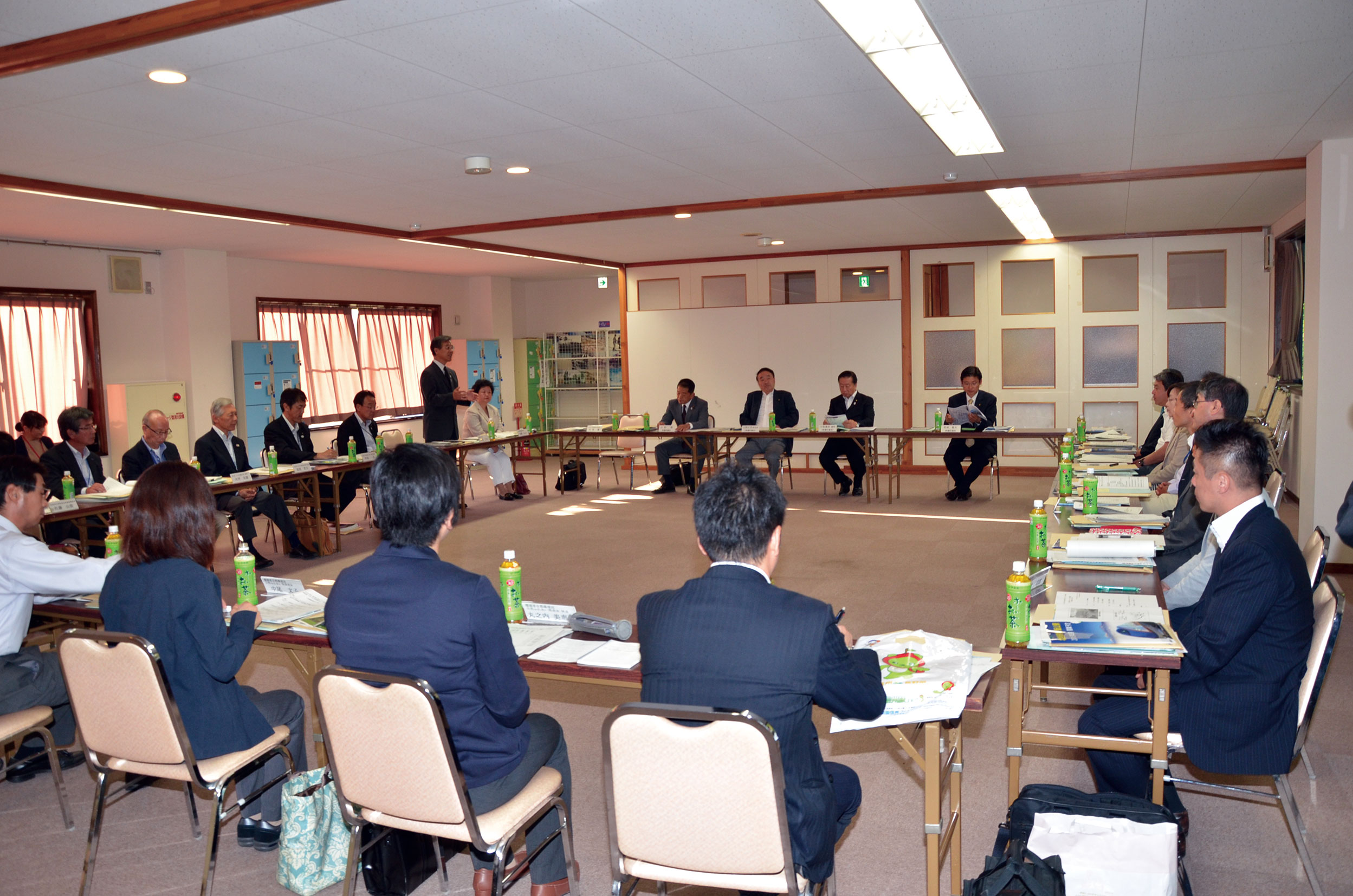 自民党武蔵野セカンドスクール現地視察意見交換会